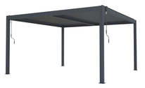 Bioklimatická pergola G21 Austin 4x4m, antracit