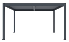 Bioklimatická pergola G21 Austin 4x4m, antracit