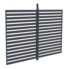 Fixní lamelová stěna G21 2,8x2,2m pro pergolu 3x3 a 4x3 m, antracit