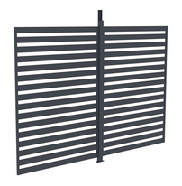 Fixní lamelová stěna G21 2,8x2,2m pro pergolu 3x3 a 4x3 m, antracit