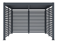 Fixní lamelová stěna G21 2,8x2,2m pro pergolu 3x3 a 4x3 m, antracit
