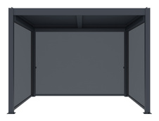 Boční markýza G21 2,8x2 m pro pergolu 3x3 a 4x3 m, antracit