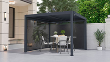 Boční markýza G21 2,8x2 m pro pergolu 3x3 a 4x3 m, antracit