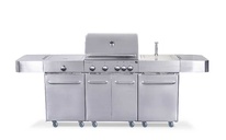 Plynový gril G21 Arizona, BBQ kuchyně Premium Line 6 hořáků + zdarma redukční ventil