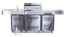 Plynový gril G21 Arizona, BBQ kuchyně Premium Line 6 hořáků + zdarma redukční ventil
