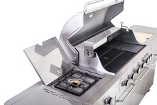 Plynový gril G21 Nevada, BBQ kuchyně Premium Line 8 hořáků + zdarma redukční ventil