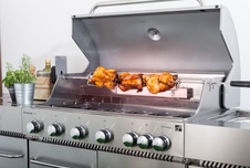 Plynový gril G21 Nevada, BBQ kuchyně Premium Line 8 hořáků + zdarma redukční ventil