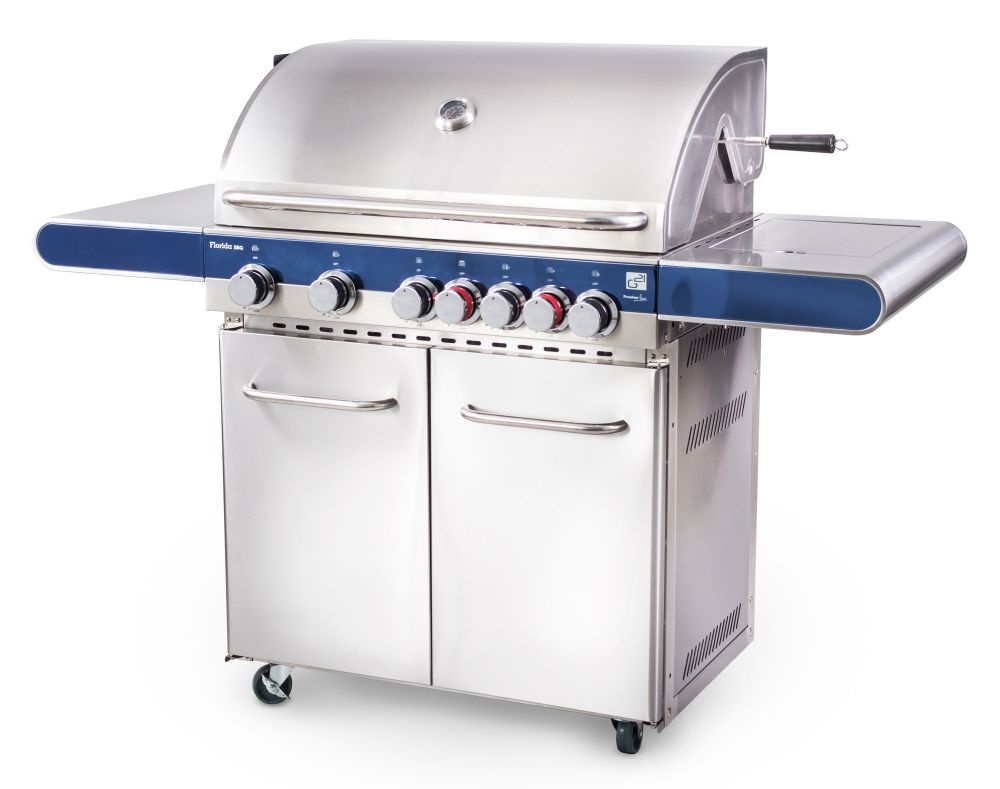Plynový gril G21 Florida BBQ Premium line 7 hořáků + zdarma redukční ventil