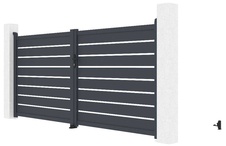 Brána dvoukřídlá G21 Reno 350x158 cm, antracit