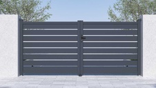 Brána dvoukřídlá G21 Reno 350x158 cm, antracit