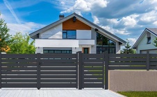Brána dvoukřídlá G21 Reno 350x158 cm, antracit