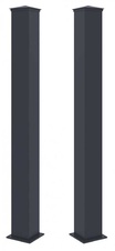 Sloupky G21 pro branku a bránu 15x166 cm s patkou, antracit
