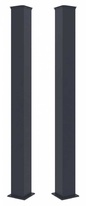 Sloupky G21 pro branku a bránu 15x190 cm s patkou, antracit