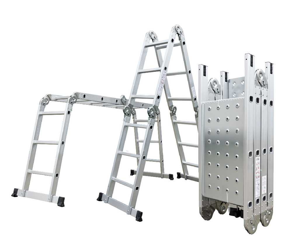 Hliníkové štafle G21 GA SZ - 4x3-3,7 m multifunkční včetně podlážky