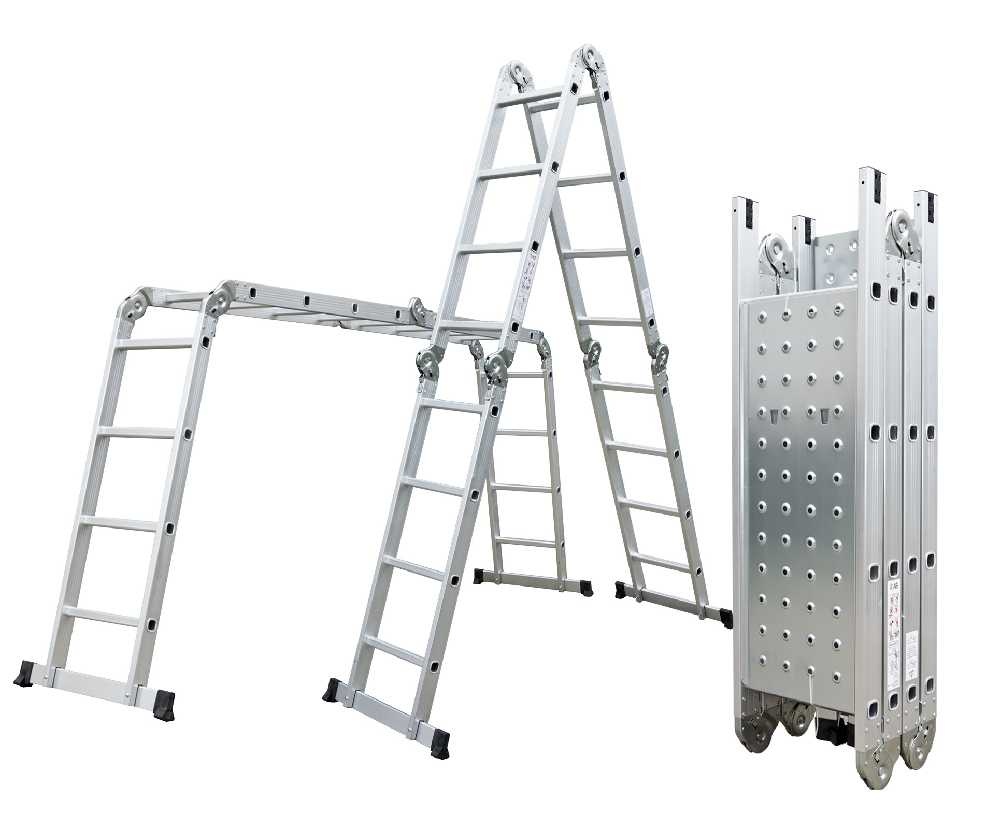 Hliníkové štafle G21 GA SZ - 4x4-4,6 m multifunkční včetně podlážky