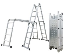 Hliníkové štafle G21 GA SZ - 4x4-4,6 m multifunkční včetně podlážky