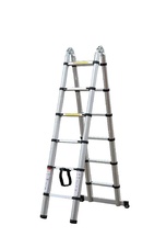 Teleskopický žebřík G21 GA-TZ12-3,8 m, 2v1, hliníkový