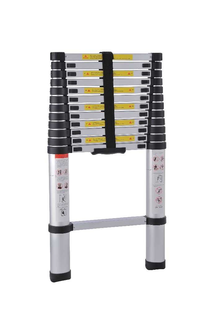 Teleskopický žebřík G21 GA-TZ13-3,8 m, hliníkový