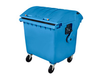 Plastový kontejner 1100 l, modrý
