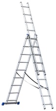 Žebřík G21 třídílný 5,9 m, 3x9 příčlí