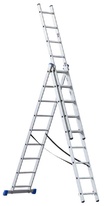 Žebřík G21 třídílný 5,9 m, 3x9 příčlí
