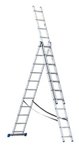 Žebřík G21 třídílný 7,6 m, 3x11 příčlí