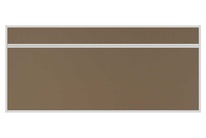 Stolový akustický paraván AKUSTIK ekoTAB, ostrý roh, 180x80 cm, béžový