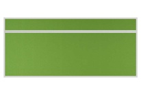 Stolový akustický paraván AKUSTIK ekoTAB, ostrý roh, 180x80 cm, jarní zelený