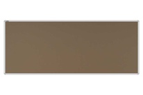 Stolový paraván EKONOMIK ekoTAB, oblý roh, 160x65 cm, béžový