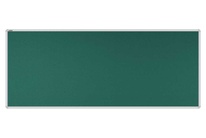 Stolový paraván EKONOMIK ekoTAB, oblý roh, 160x65 cm, zelený