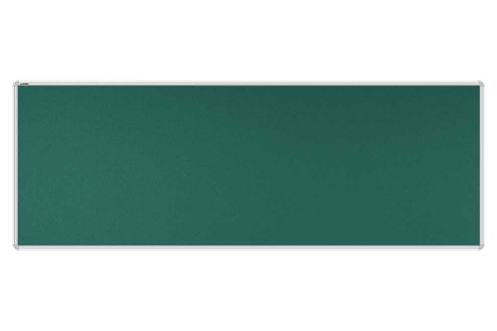 Stolový paraván EKONOMIK ekoTAB, oblý roh, 180x65 cm, zelený