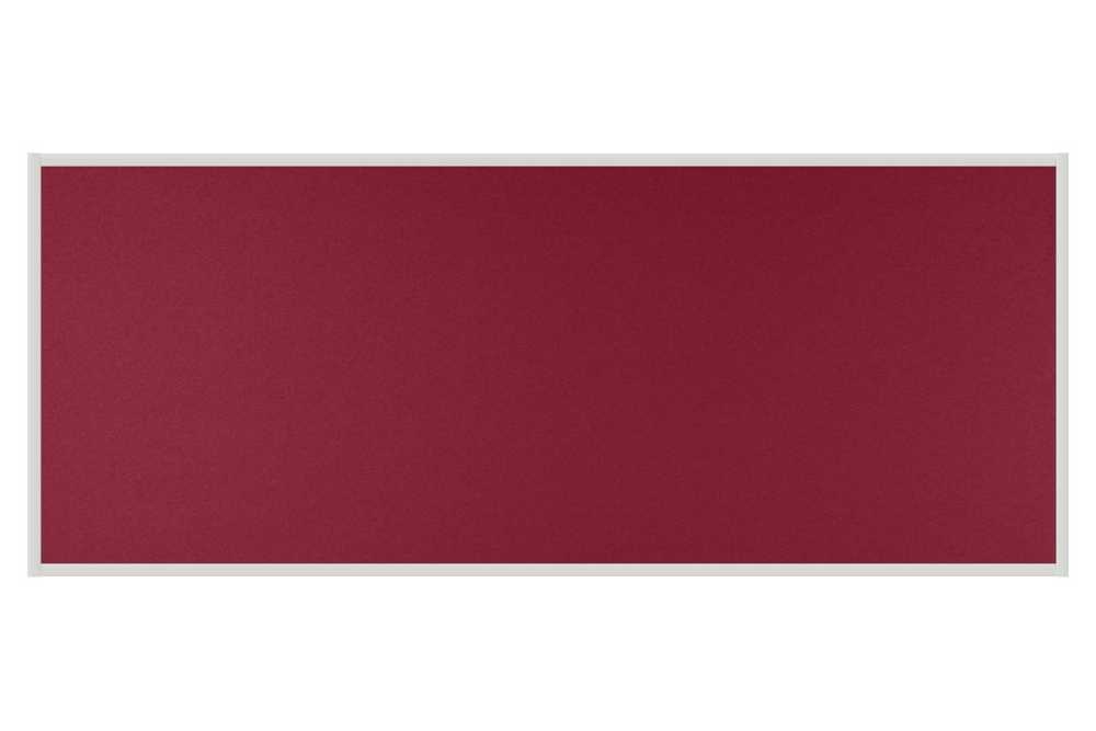 Stolový paraván EKONOMIK ekoTAB, ostrý roh, 160x65 cm, bordó