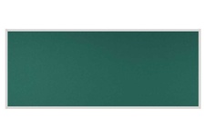 Stolový paraván EKONOMIK ekoTAB, ostrý roh, 160x65 cm, zelený