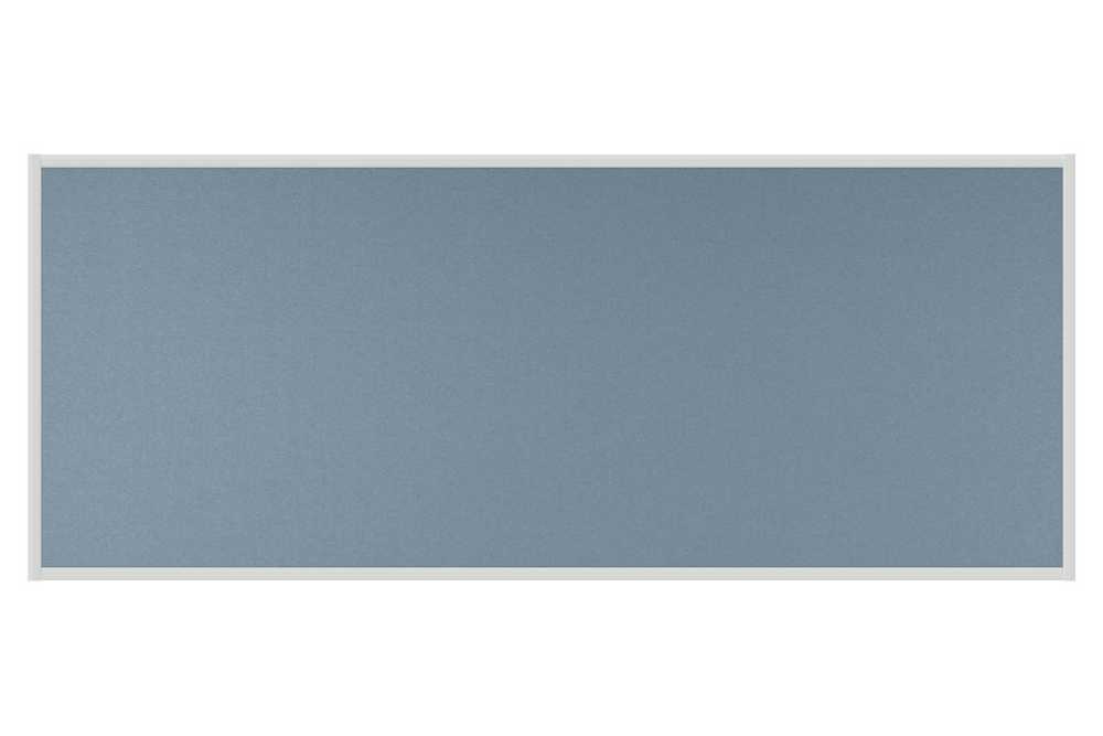 Stolový paraván EKONOMIK ekoTAB, ostrý roh, 160x65 cm, tmavě šedý