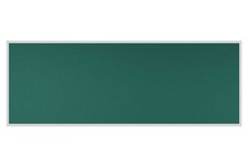 Stolový paraván EKONOMIK ekoTAB, ostrý roh, 180x65 cm, zelený