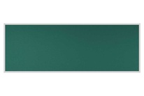 Stolový paraván EKONOMIK ekoTAB, ostrý roh, 180x65 cm, zelený