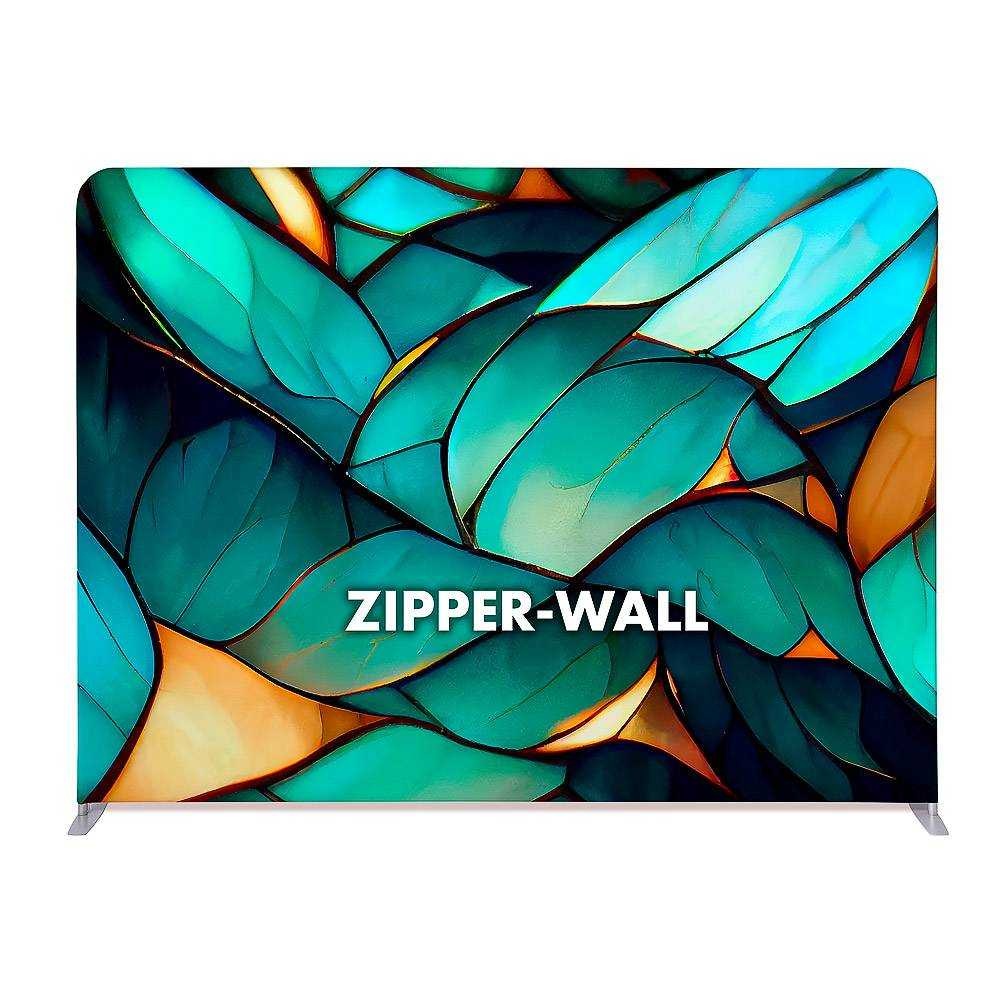 Reklamní stěna Zipper-Wall Straight Basic 300x230 cm, jednostranný tisk