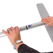Reklamní stěna Zipper-Wall Straight Basic 300x230 cm, jednostranný tisk