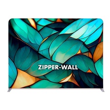 Reklamní stěna Zipper-Wall Straight Basic 300x230 cm, oboustranný tisk