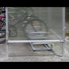 AKCE - Přístřešek na kola Eco v provedení All in one