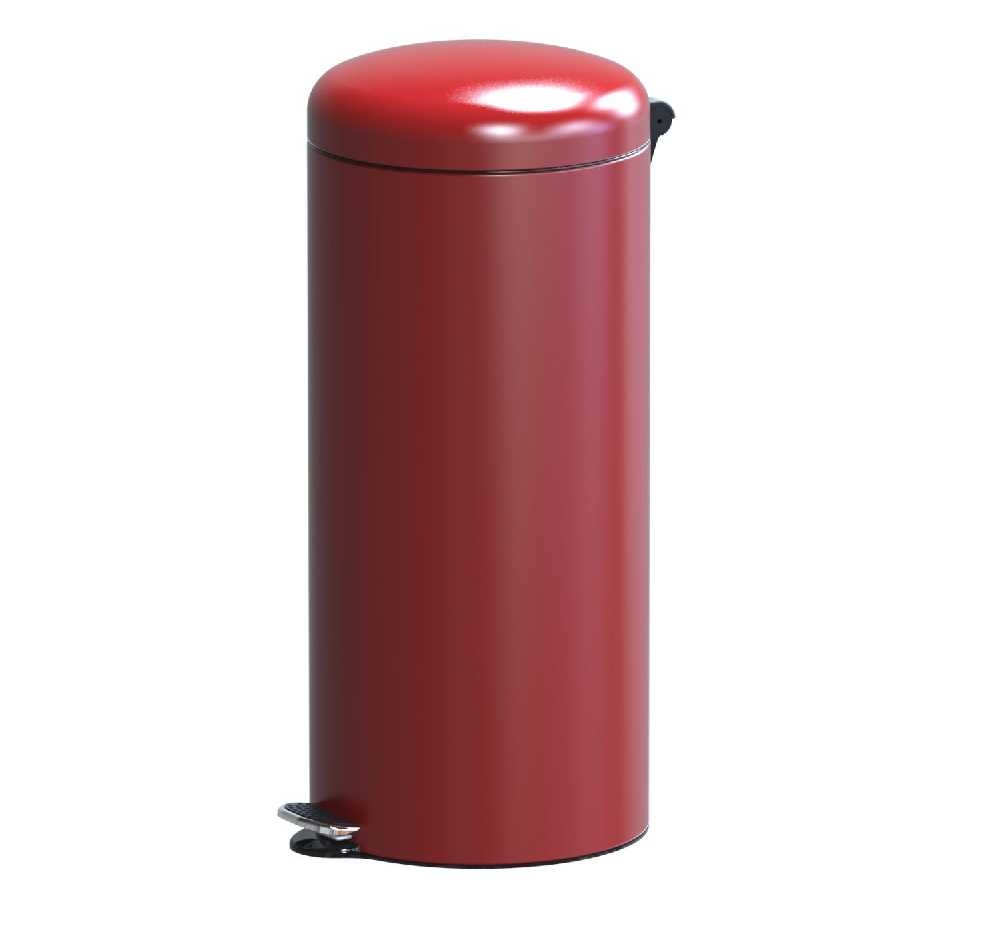 Pedálový koš Doman Freedom Fresh 30l, červená