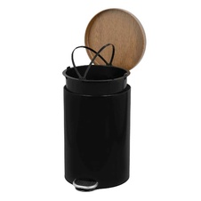 Pedálový koš Sherwood Freedom Fresh 20l, černá