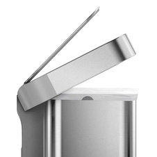 Pedálový odpadkový koš Simplehuman 45l, matný nerez