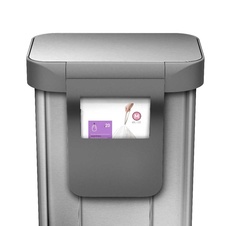 Pedálový odpadkový koš Simplehuman 45l, matný nerez