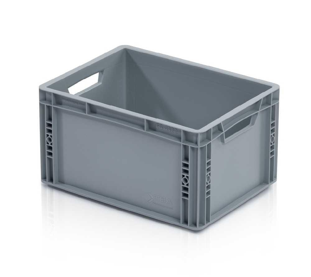 Plastová Euro přepravka se zesíleným dnem 400x300x220 mm