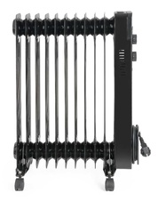Olejový radiátor G21 Merapi černá, 11 žeber, 2500 W