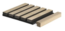 Zakončovací lišta G21 pro akustický panel, přírodní dub
