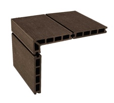 Terasové prkno G21, 2,4x14x300 cm, Indický teak WPC