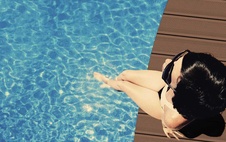 Terasové prkno G21, 2,4x14x400 cm, třešeň WPC