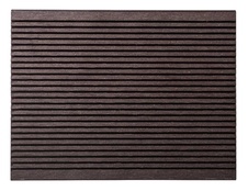 Terasové prkno G21, 2,5x14,8x300 cm, Dark Wood WPC